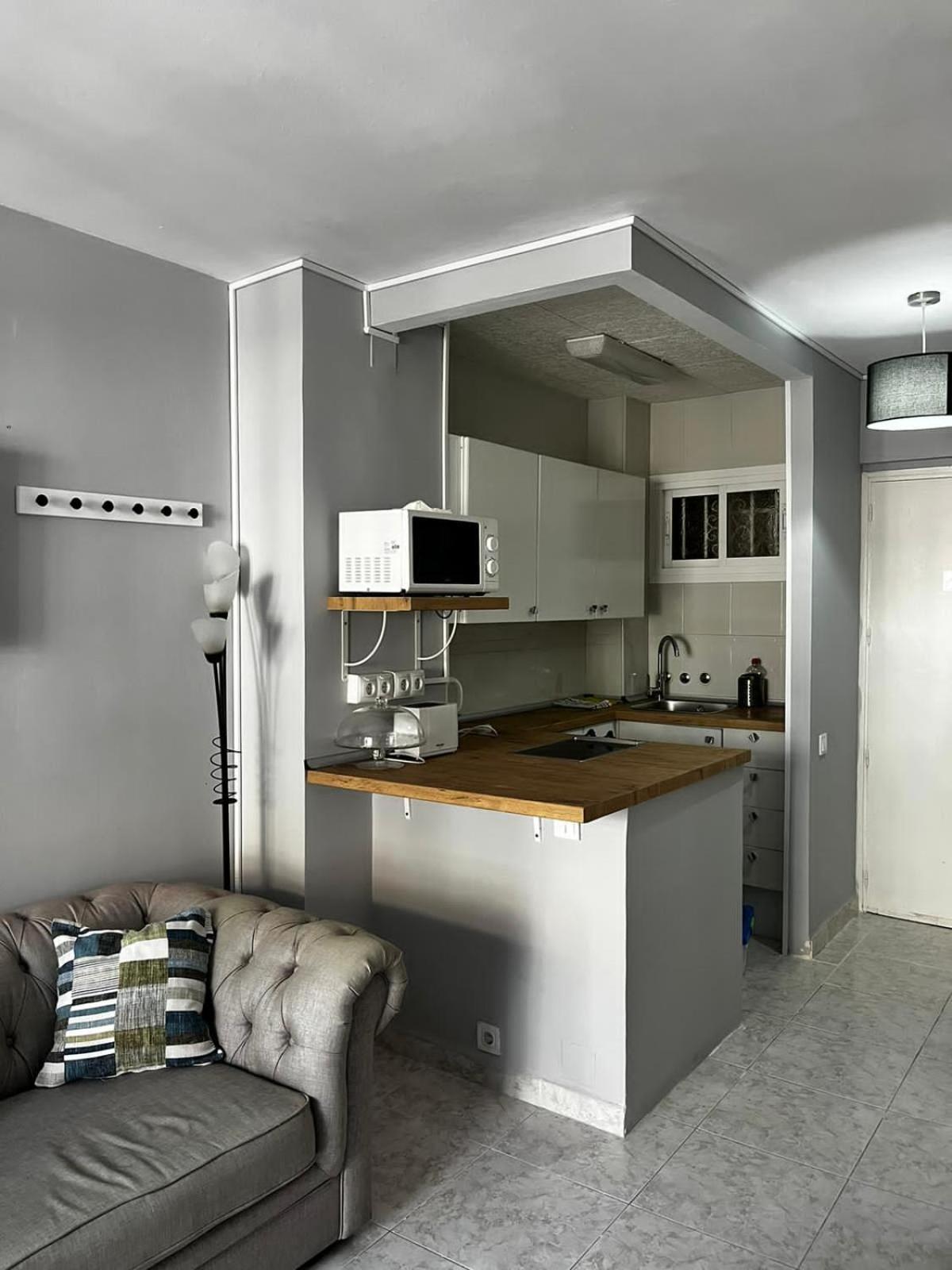 Encantador Estudio Con Piscina 贝纳尔马德纳 外观 照片